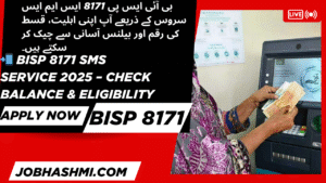 BISP 8171 SMS Service 2025 – Check Balance & Eligibility